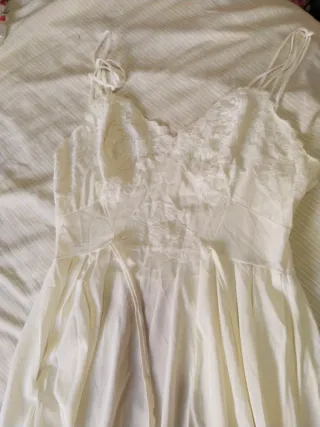 Vestido Vintage Encaje Blanco