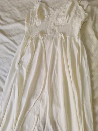 Vestido Vintage Encaje Blanco