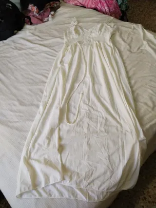 Vestido Vintage Encaje Blanco