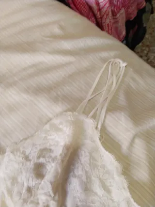 Vestido Vintage Encaje Blanco