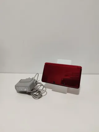 Nintendo 3DS Rosa+caricatore+stylus