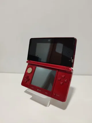 Nintendo 3DS Rosa+caricatore+stylus