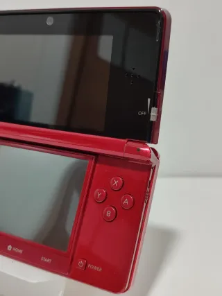 Nintendo 3DS Rosa+caricatore+stylus