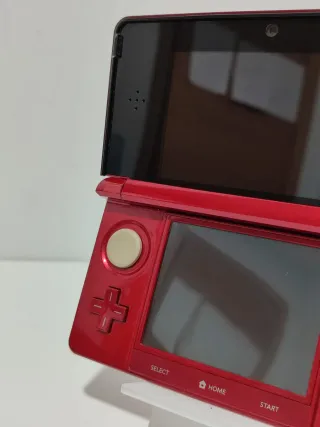 Nintendo 3DS Rosa+caricatore+stylus
