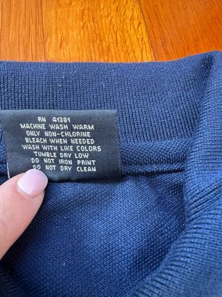 Polo Sport Camiseta Azul