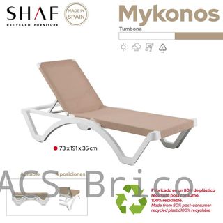 Lettino da esterno Mykonos Arena