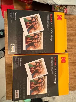 Cartuccia di Carta Kodak 3x3 30 Fogli