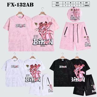 Conjunto BiteN Pink Panther Camiseta y Pantalón