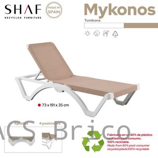 Lettino da esterno Mykonos Arena