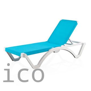 Tumbona Mykonos Azul Claro