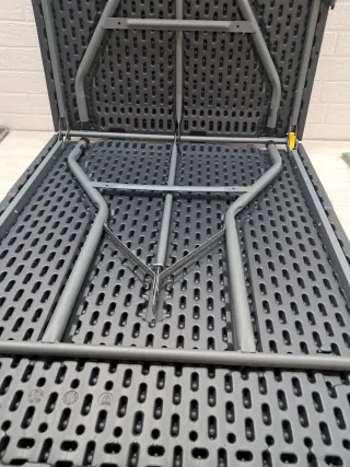 Mesa Plegable Kitgarden Negra