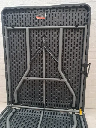 Mesa Plegable Kitgarden Negra