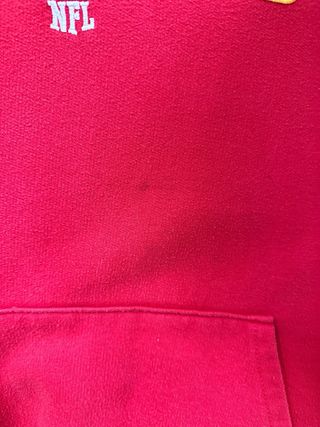 Sudadera roja capucha Chiefs NFL Talla XL