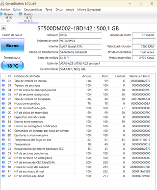 Disco Duro Seagate Barracuda 500GB