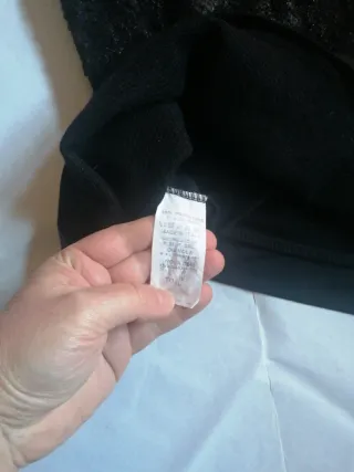 Vestito corto nero donna L