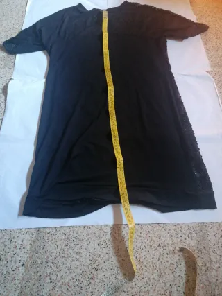 Vestito corto nero donna L