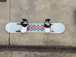 Tabla de Snow con Fijaciones Nitro