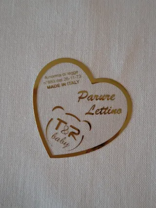 Set biancheria lettino