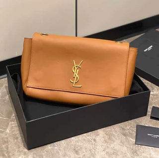 Bolso YSL Kate Reversible Marrón Dorado