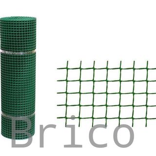 Malla Plástica - 9x9 mm - 1,00x25 m - Verde