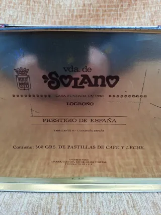Caja de Caramelos Solano Vintage