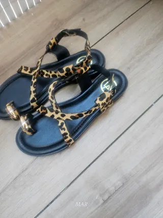 Sandalias Animal Print
