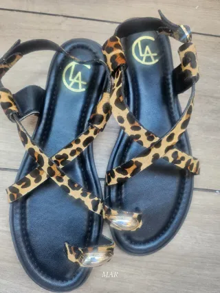 Sandalias Animal Print