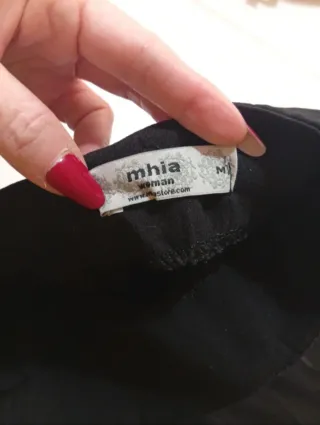 Falda tubo Mhia negra