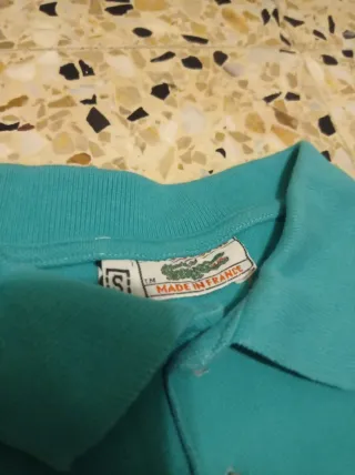 Polo Lacoste Vintage Hombre Talla S