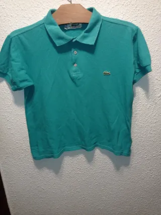 Polo Lacoste Vintage Hombre Talla S