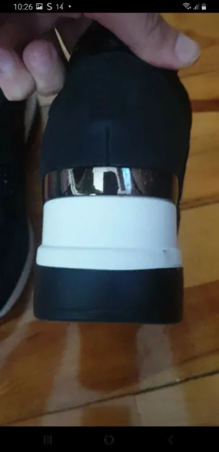 Zapatillas Primadonna Negras con Brillantes