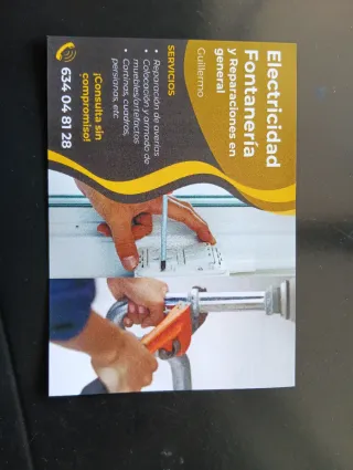 Manitas .Electricidad.Fontanero.