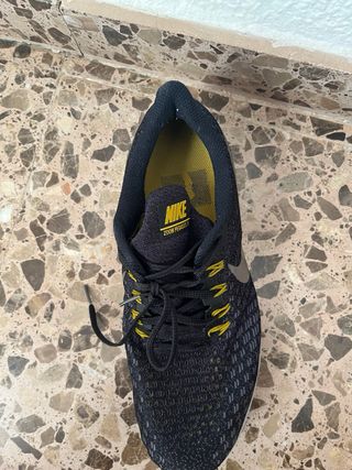 Zapatillas Nike Running Negras y Plateadas