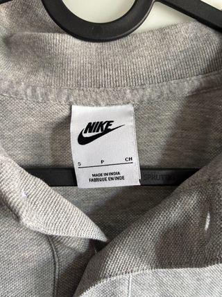 Polo Nike Gris Melange Talla S