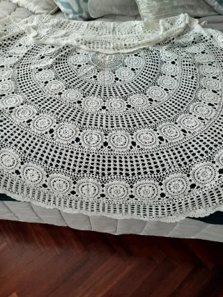 Vari tappeti all'uncinetto