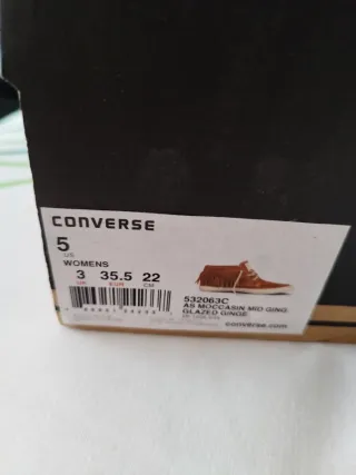 Zapatillas Converse All Star Marrones