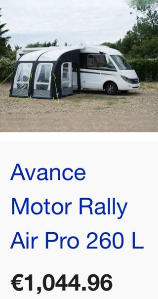 Avancé Rally Air Pro 260L