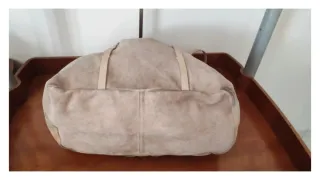 Borsa Zara Camoscio Beige