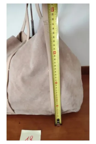 Borsa Zara Camoscio Beige