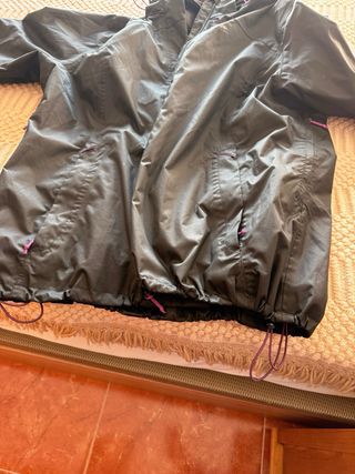 Chaqueta cortavientos Quechua negra