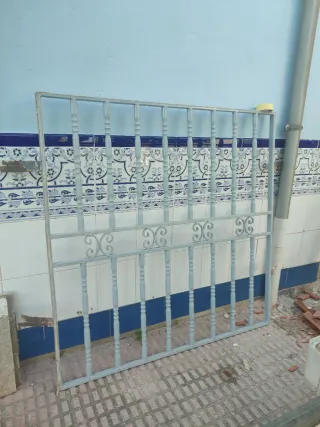 Reja de hierro forjado