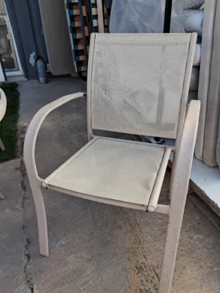 Mesa y 4 Sillas Terraza Cristal