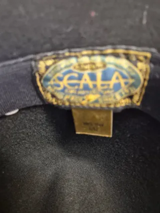 Sombrero Vaquero Marca Scala Negro
