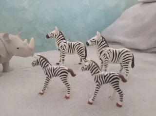 Lote Animales Playmobil: Rinocerontes y más