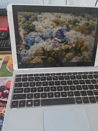 Portátil HP Plata y Negro