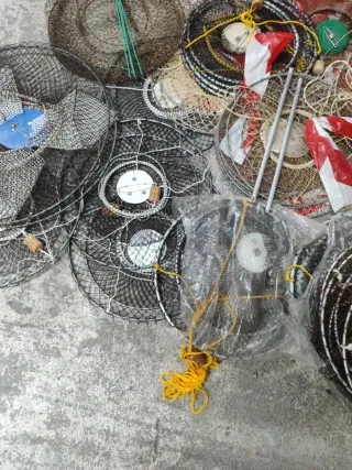 Reteles para cangrejos