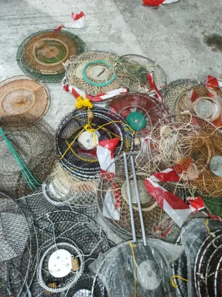 Reteles para cangrejos