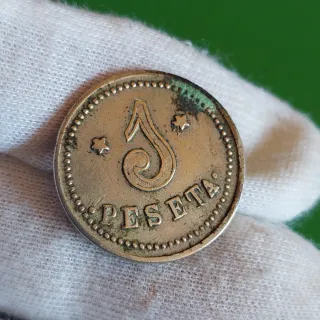 Moneda ficha Peseta