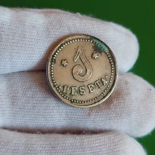 Moneda ficha Peseta
