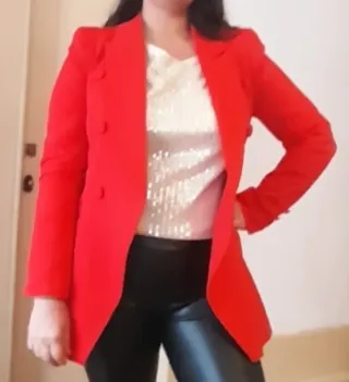 Blazer Vermelho Tamanho S